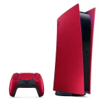 digital-console-cover-ps5-VolcanicRed-standing-front-hero-1