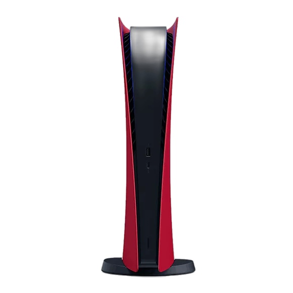 digital-console-cover-ps5-VolcanicRed-standing-front-hero-1